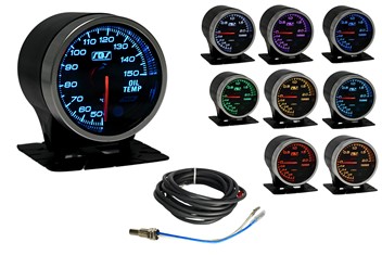 Zegar temperatura oleju Peak / Warning RBS