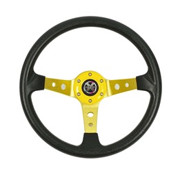 Kierownica Evolution X - PU złota