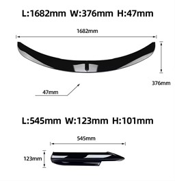 Dokładka do zderzaka BMW E90/91 M-pakiet przedlift