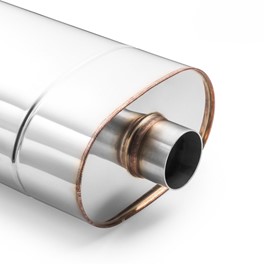 Tłumik przelotowy RM Motors 304SS 63 / 350mm