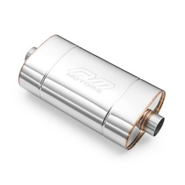 Tłumik przelotowy RM Motors 304SS 63 / 350mm