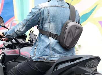 Torba na ramię saszetka nerka Motocentric / Szara