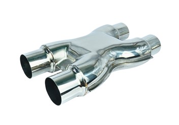 X-pipe do wydechu 2,5" 63mm RBS Technology 304SS