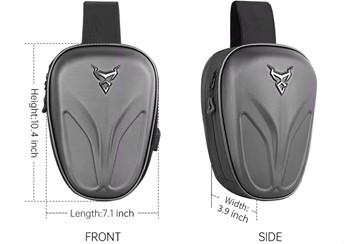 Torba na ramię saszetka nerka Motocentric / Carbon