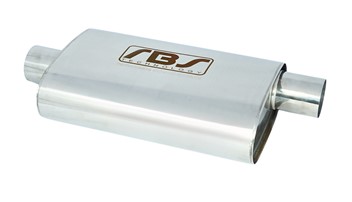 Tłumik przelotowy RBS Technology 2,5" S/C 304SS