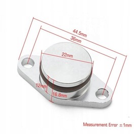 Zaślepki kolektora BMW 6szt 22mm zestaw