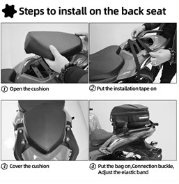 Tankbag torba na zbiornik Motocentric / szary