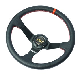 Kierownica skóra perforowana RBS Technology 35/9cm