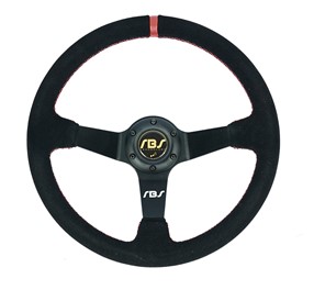 Kierownica zamszowa RBS Technology 350 / 90