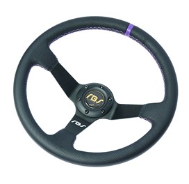 Kierownica skóra perforowana RBS Technology 35/9cm