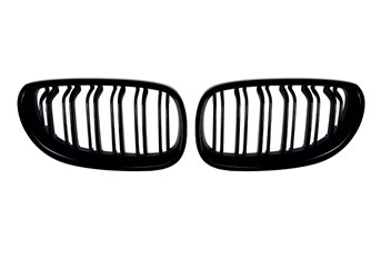 Nerki grill BMW E60 E61 Gloss Black 04-10