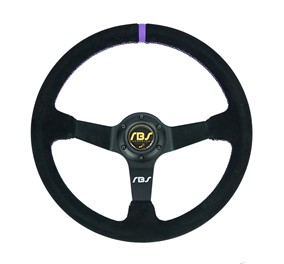 Kierownica zamszowa RBS Technology 350 / 90