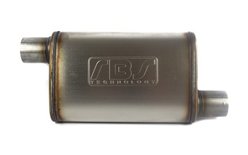 Tłumik przelotowy RBS Technology 2,5" S/S