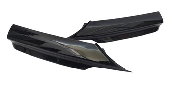 Splitery flapsy do przedniego zderzaka Mpak E90