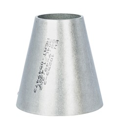 Redukcja nierdzewna stożek 88,9x48,3/2 304L