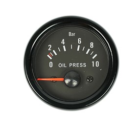 Zegar ciśnienie oleju VDO look