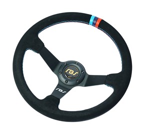 Kierownica zamszowa RBS Technology 350 / 90