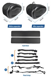 Kufry sakwy boczne Motocentric