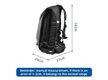 Plecak motocyklowy Motocentric / Czerwony