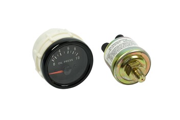 Zegar ciśnienie oleju VDO look