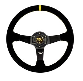 Kierownica zamszowa RBS Technology 350 / 90