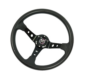 Kierownica sportowa Evolution X - PU Czarna