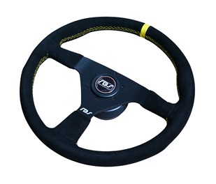 Kierownica zamszowa RBS Technology 350 / 0