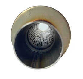 Tłumik przelotowy okrągły RBS Technology 2,5" C/C