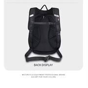 Plecak motocyklowy Motocentric / Czerwony