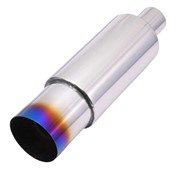 Tłumik końcowy przelotowy smoke tip 70mm