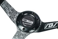 Kierownica zamszowa RBS Technology 340 / 80