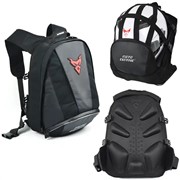 Plecak motocyklowy na kask Motocentric / Czerwony