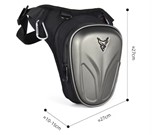 Torba na nogę saszetka Motocentric / Carbon