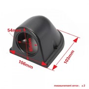 Adapter montażowy na 1 zegar 52mm