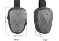 Torba na ramię saszetka nerka Motocentric / Carbon