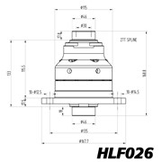 Szpera torsen Blackline BMW E30 E36 E28