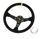 Kierownica zamszowa RBS Technology 350 / 90