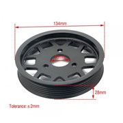 Aluminiowe koło pompy wspomagania BMW M54/M52TU