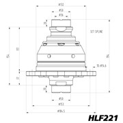 Szpera torsen Blackline BMW E46 E39 E60 E90 E92