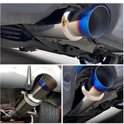 Tłumik końcowy przelotowy smoke tip 57mm