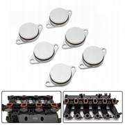 Zaślepki kolektora BMW 6szt 33mm zestaw