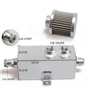 Oil catch tank AN10 1L