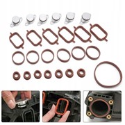 Zaślepki kolektora BMW 6szt 22mm zestaw