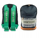 Plecak JDM Brown / zielone szelki