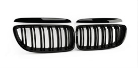 Nerki grill BMW E90 E91 Gloss Black 05-08