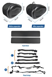 Kufry sakwy boczne Motocentric