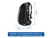 Plecak motocyklowy Motocentric / Czerwony