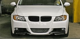 Splitery flapsy do przedniego zderzaka Mpak E90