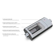 Tłumik przelotowy RM Motors 304SS 50 / 300mm