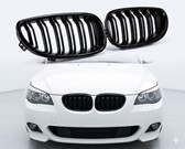 Nerki grill BMW E60 E61 Gloss Black 04-10